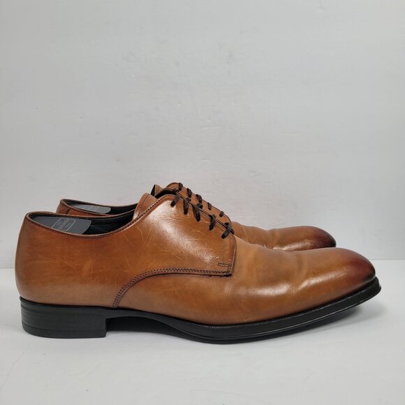 To Boot New York Adam Derrick Men's Brown Leather Oxford Shoes US Size 11 - Picture 1 of 8